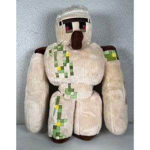 Mojang Minecraft Iron Golem Plush 14 Inch Spin Master Jinx Stuffed Doll